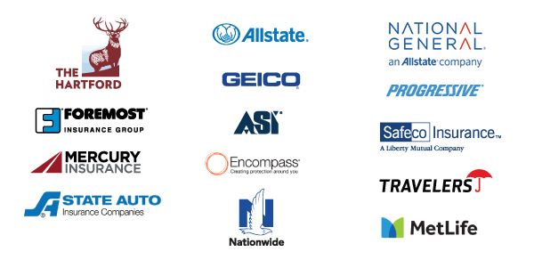 Image containing logos from various insurance carriers